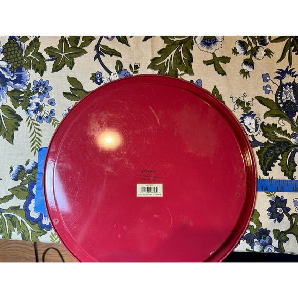 Vintage 90's Red Santa Nordic Tray Christmas Decor‎ Wim Schimmer Winter - Picture 5 of 5